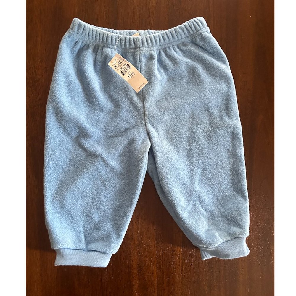 12m Baby Fleece Sweatpants, NEW, THE CHILDREN’S PLACE